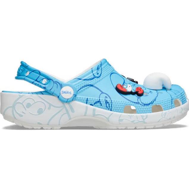 Crocs, Unisex, Pantofole, Smurfs Classic Clog, Multicolore, (37)