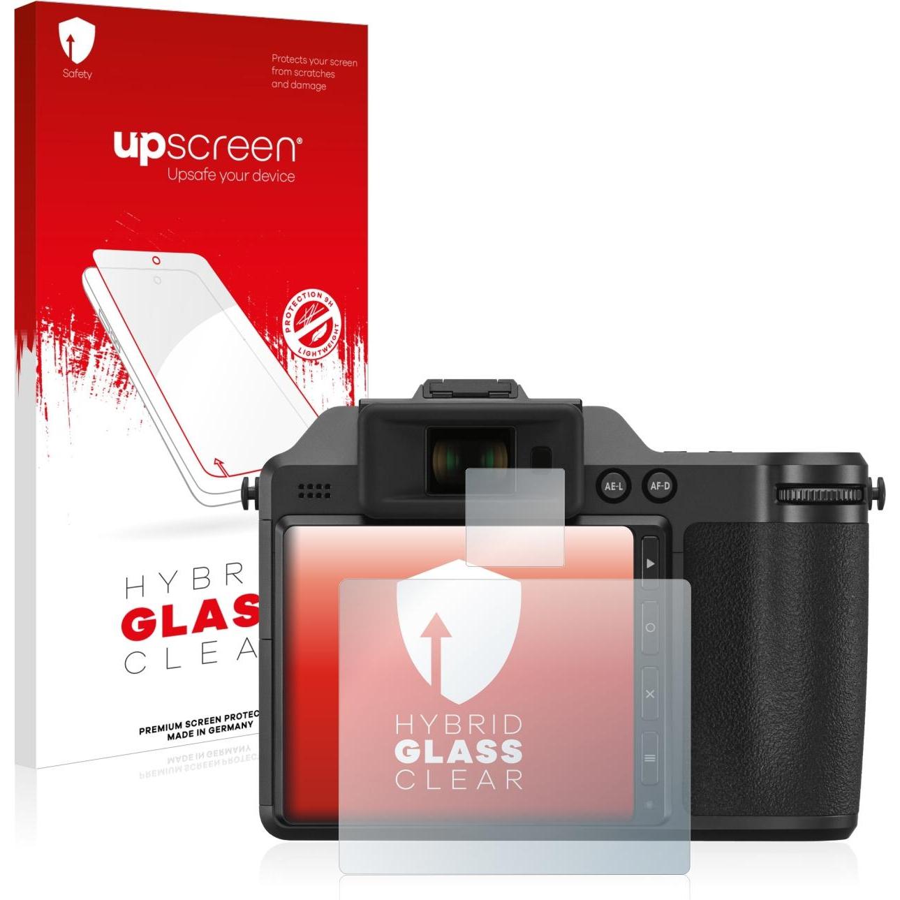 upscreen Scratch Shield Panzerglasfolie (Displayschutz), Kameraschutz