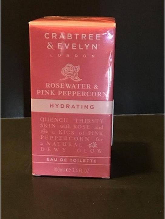 Image du produit Molton Brown Crabtree & Evelyn Eau de rose et poivre rose EDT hydratant 3.4 fl. oz - Scellé (Eau de toilette, 100 ml)