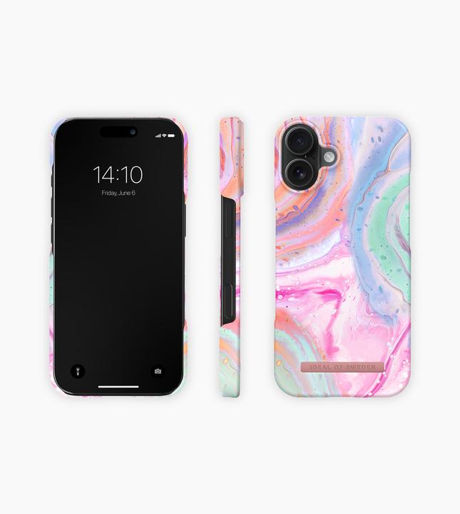 Produktbild iDeal Of Sweden iPhone 17 Printed Case - Pastel Marble (Apple iPhone 17)