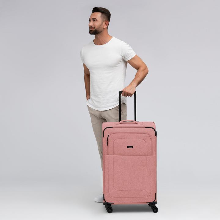 Produktbild Redolz Essentials 12 LARGE 4-Rollen Trolley 79 cm mit Dehnfalte (98 l)