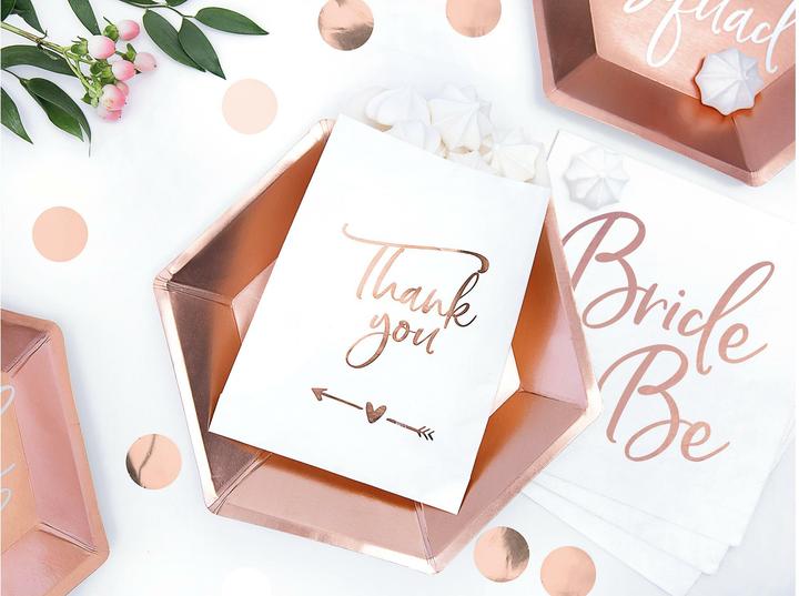 Produktbild Partydeco Streudeko Tischkonfetti Roségold (1 Stk.)