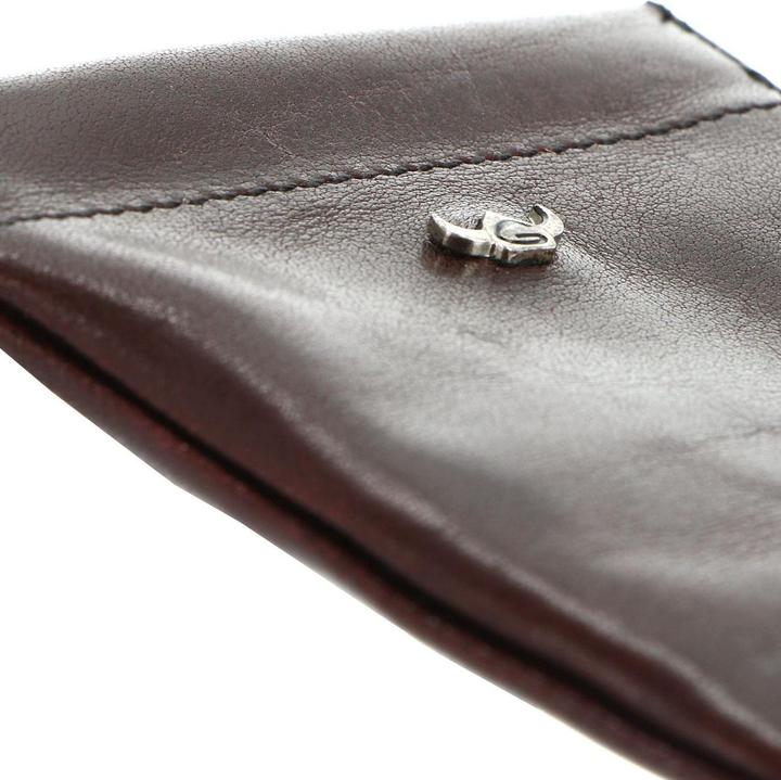 Actual product image Golden Head Colorado leather key case 7 cm