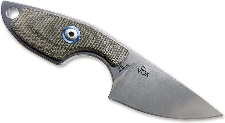 Actual product image MKM Micro 1 Micarta Green (5 cm)