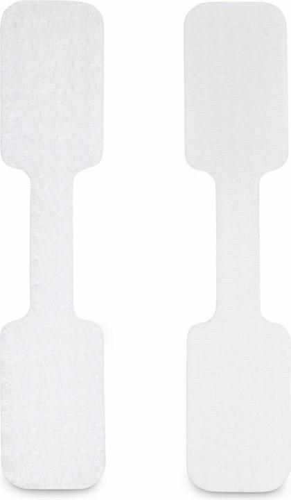Actual product image StarTech com 3.5in (9cm) Cable Labels, 100 Pack, White, Hook-to-Hook Fastener Cable Tags, Write-On C (Plastic cable ties, 90 mm, 100 pcs.)