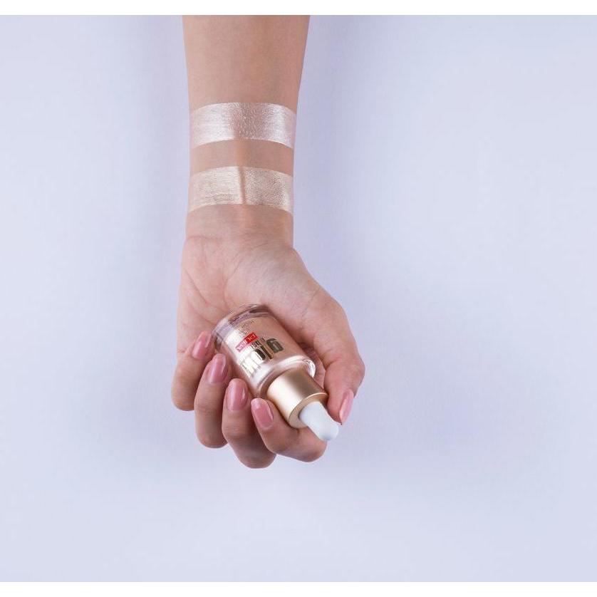 Thumbnail - Pupa Milano, Highlighter + Bronzer, Glow Obsession Liquid Highlighter Metallic Effect Moon Light (002 Moon Light, Highli...