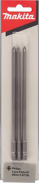 Produktbild Makita Kreuzschlitz-Bit PH 2 3 St. (Kreuz Phillips PH)