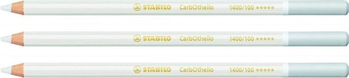 Produktbild STABILO CarbOthello Pastellkreidestift (Weiss, 1 x)