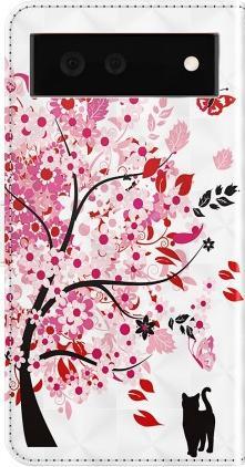 Immagine prodotto Cover-Discount Google Pixel 6 - Custodia Glitter Effect Tree Pink (Google Pixel 6)