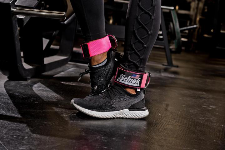 Actual product image Schiek Ankle Straps Model 1700 PINK (One size)