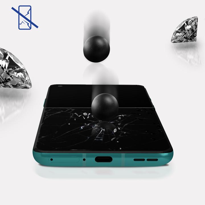 Produktbild 3MK Hardglass Max Lite Bildschirmschutz (1 Stück, OnePlus 8T)