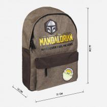 Actual product image The Mandalorian backpack casual, dark green