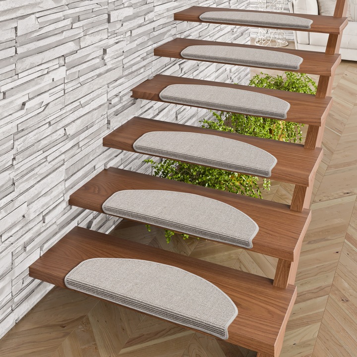 Produktbild Pergamon Natur Sisal Stufenmatten 15er-Set (24 x 65 cm)