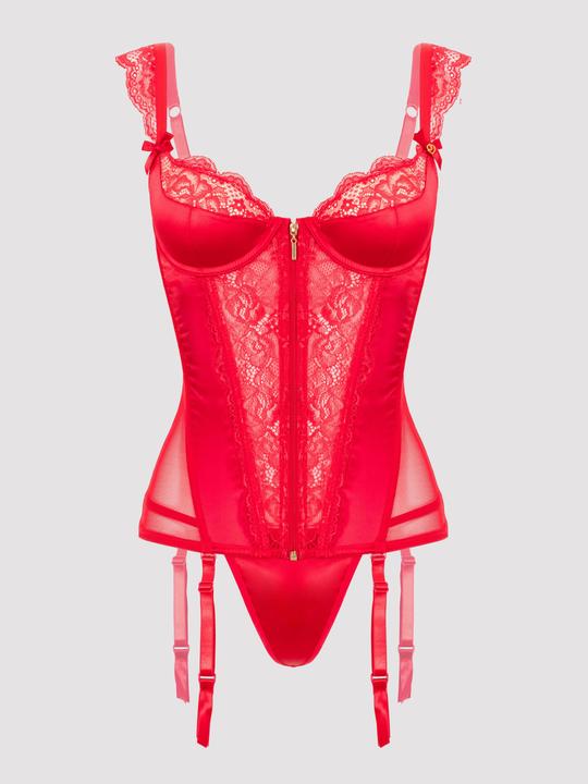 Immagine prodotto Lovehoney Set corsetto Treasure Me (viola) (3XL, 4XL)