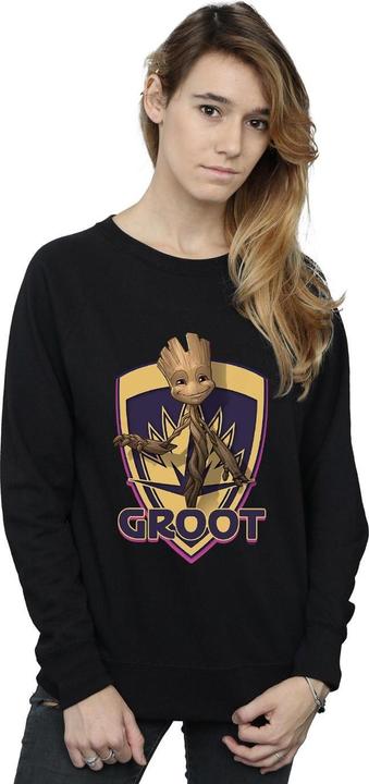Image du produit - Sweat GUARDIANS OF THE GALAXY GROOT BADGE - Femme (L)