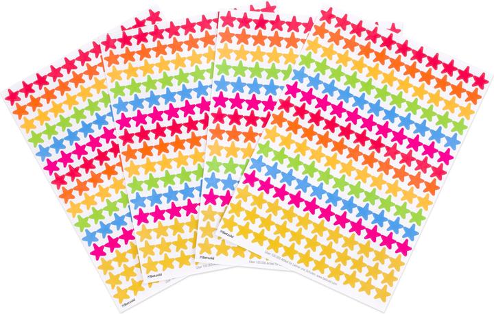 Betzold Belohnungssticker bunte Sterne