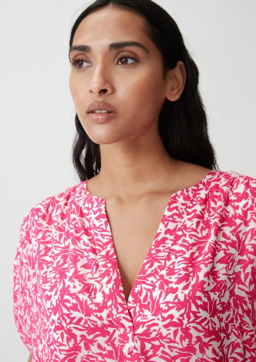 Immagine prodotto Comma Bluse Viskosebluse mit Raffung (S)