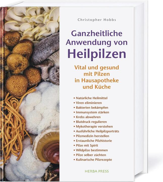 Actual product image Ganzheitliche Anwendung von Heilpilzen (German, Christopher Hobbs, 2022)