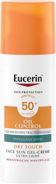 Eucerin Oil Control (Sonnencreme Gesicht, SPF 50+, 50 ml)