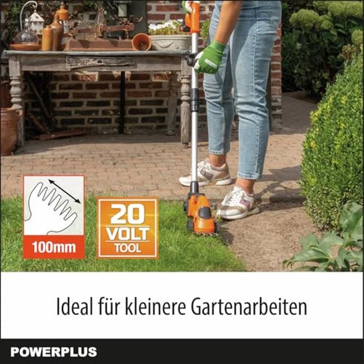 Immagine prodotto Powerplus Cesoie telescopiche a doppia potenza 20V - senza batteria e caricabatterie (Batteria ricaricabile)