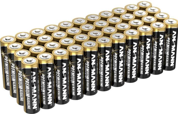 Produktbild Ansmann Mignon (AA)-Batterie Alkali-Ma (44 Stk., AA)