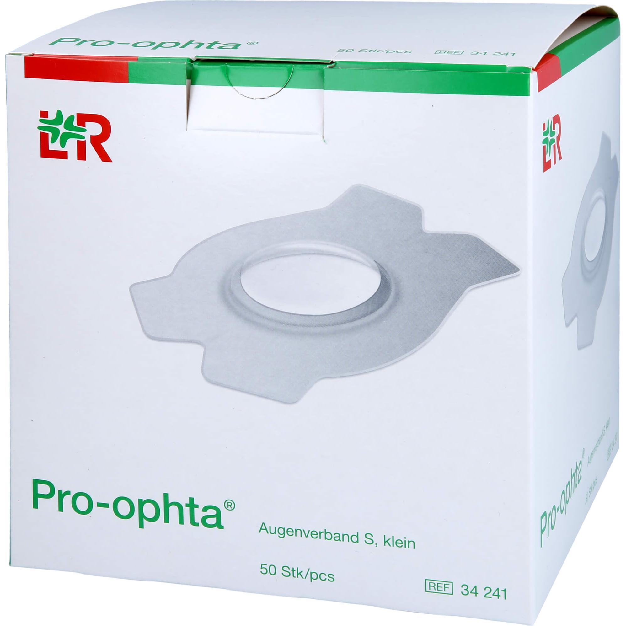 Thumbnail - Lohmann & Rauscher, Pflaster, Pro Ophta Augenverband S klein, 50 St VER (50 x)