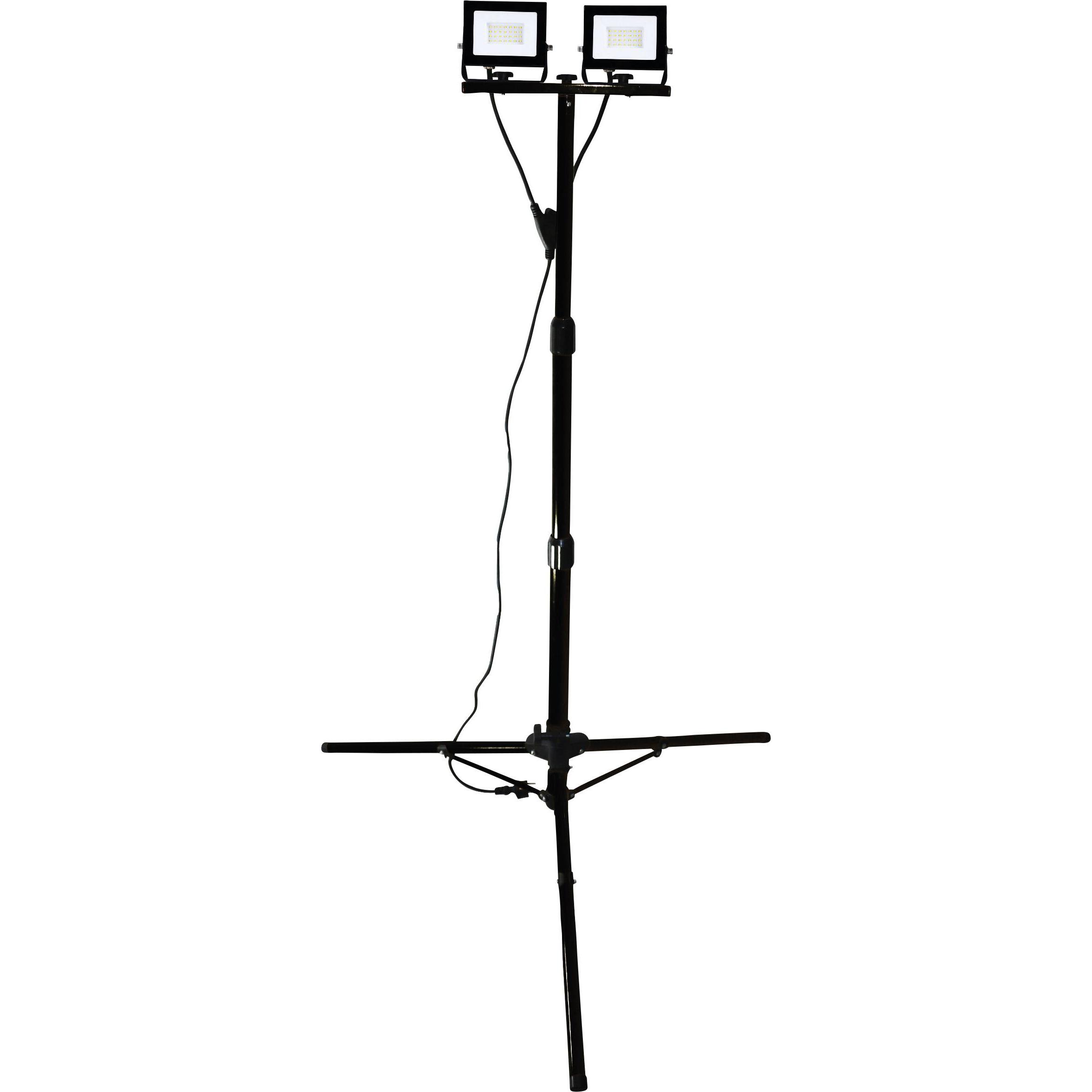 Müller Licht, Illuminazione da lavoro, Müller-Licht Boston LED-Baustrahler 20 W, 20 W 2190 lm Neutralweiss 21600056 (2190 lm)