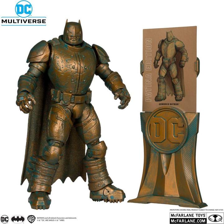 Image du produit McFarlane DC Multiverse figurine Armored Batman (Batman: The Dark Knight Returns) Patina Edition (Gold Label)