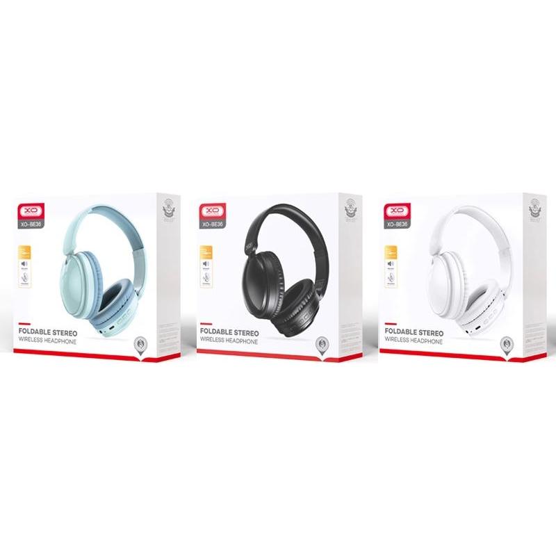Thumbnail - xO Bluetooth-Kopfhörer BE36 weiss (Kabellos), Kopfhörer, Weiss