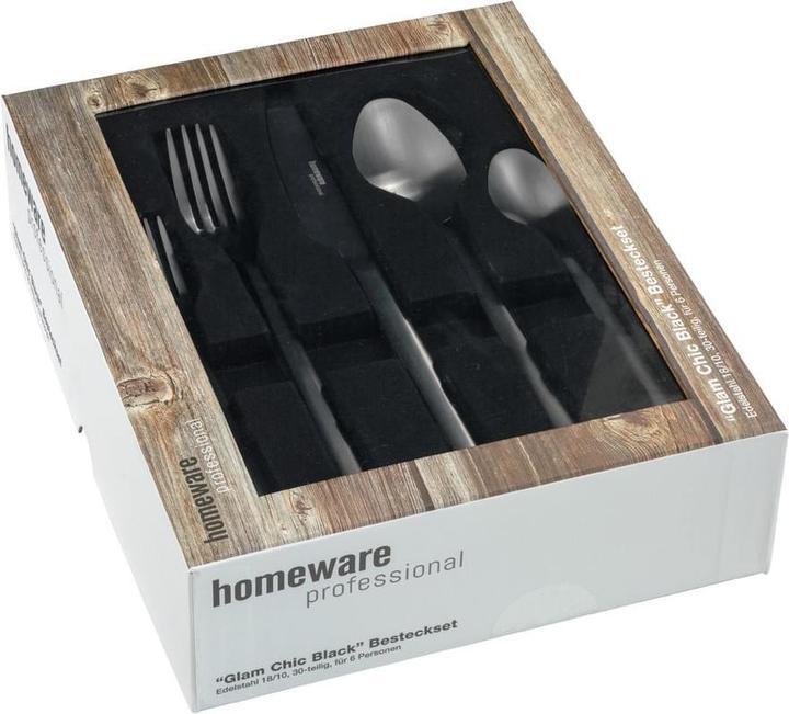 Actual product image Homeware Professional Glam Chic (30 Piece, Cutlery set)