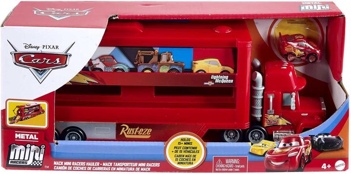 Produktbild Disney Cars Mini Racer Transporter Mack (inkl. 1 Mini Racer)