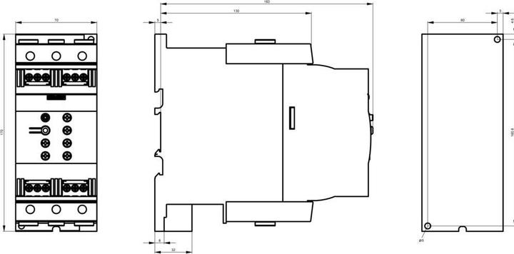 Actual product image Siemens Soft starter 55kW 400V SIRIUS 3RW40