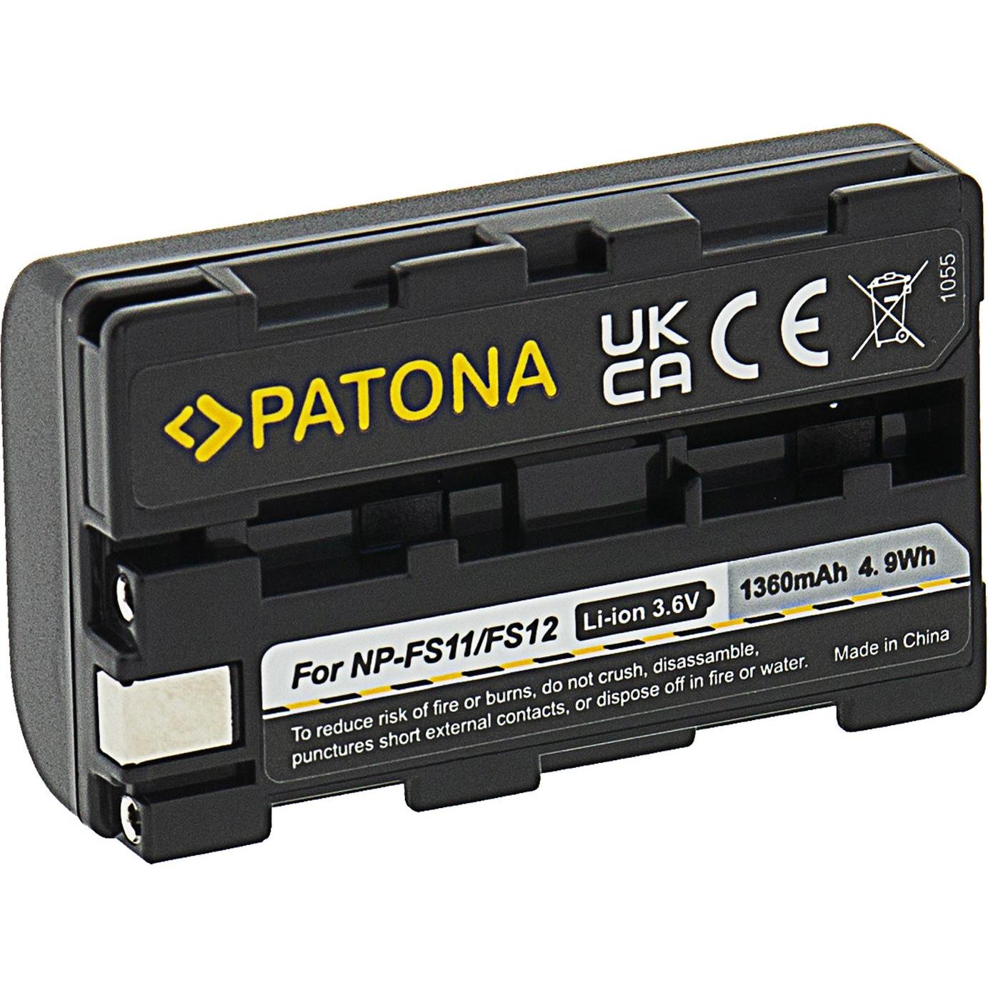 Patona Akku f. Sony NP-FS11 FS10 DCR-TRV1VE DCR-PC1 PC2 PC3 - Digitec