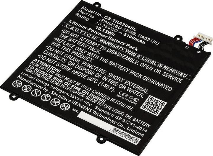 Actual product image CoreParts Battery for Toshiba Tablet (5100 mAh)