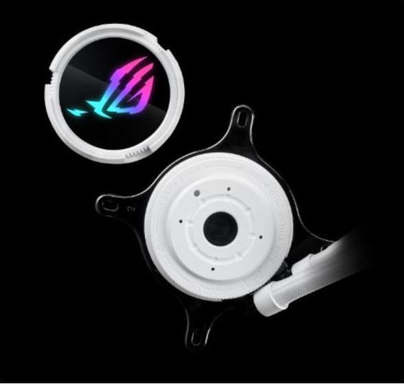 Actual product image ASUS Rog Strix Lc Iii 360 Argb Wht