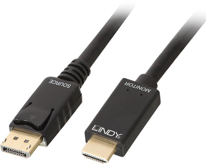 Produktbild Lindy DisplayPort — HDMI (Typ A) (1 m, HDMI, DisplayPort, 1.4)