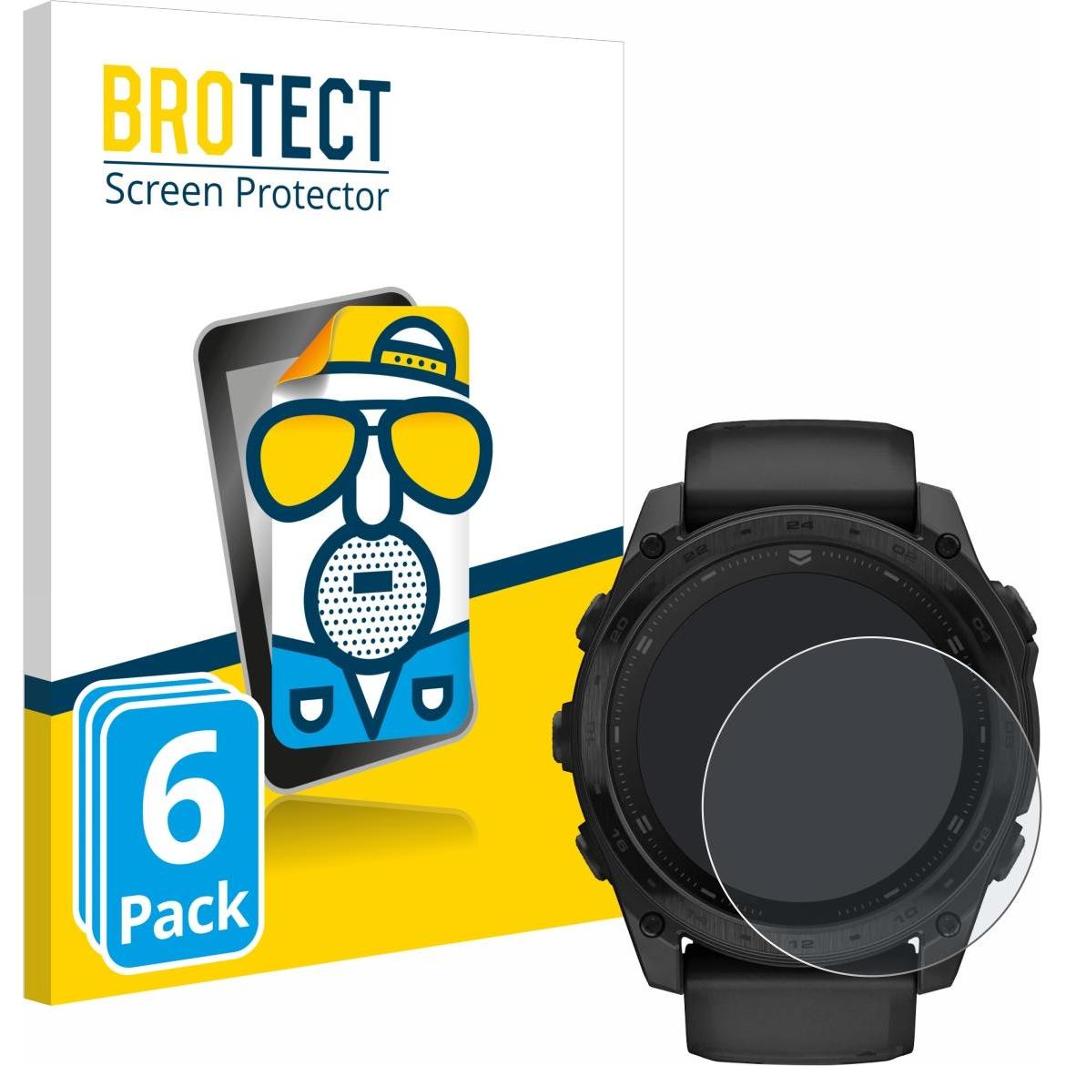 BROTECT Entspiegelungsfolie Displayschutz Displayschutzfolie Folie Matt, Smartwatch Schutzfolie, Grau