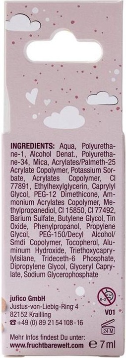 Image du produit Fruchtbar Couleur des ongles pour enfants (Pinkarella, Vernis couleur)