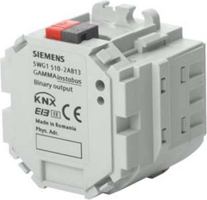 Produktbild Siemens Binärausgabegerät 2x10A Ohne Hängebueg. 5WG1 (Schaltaktor)