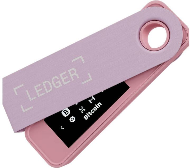 Actual product image Ledger Nano S Plus - Pastel Pink (Bitcoin, Others, Ethereum Classic)