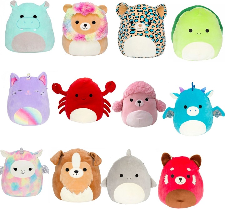 Produktbild Squishmallows ass im Verkaufsdisplay der Serie (19 cm)