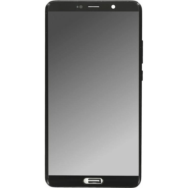 OEM Display-Einheit + Rahmen für Huawei Mate 10 schwarz, ohne Logo (Display, Huawei Mate 10), Mobilgerät Ersatzteile, Sc...