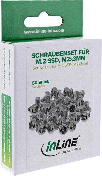 Produktbild InLine 50er Pack Schraubenset