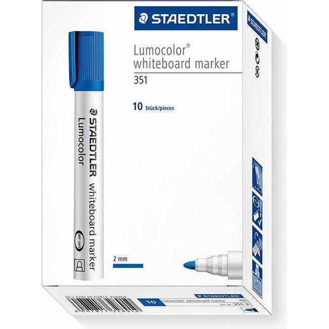 Staedtler, Marker, Whiteboardmarker Lumocolor (Blau, 2 mm, 1 x)