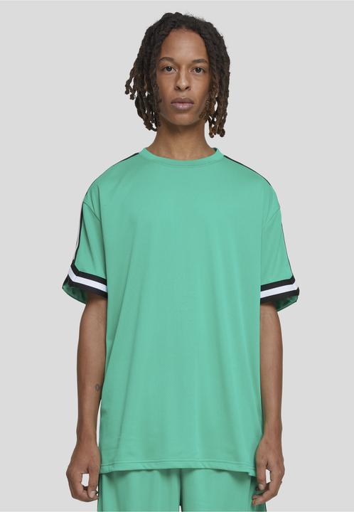Produktbild Urban Classics Oversized Stripes Mesh Tee - 5280 (M)