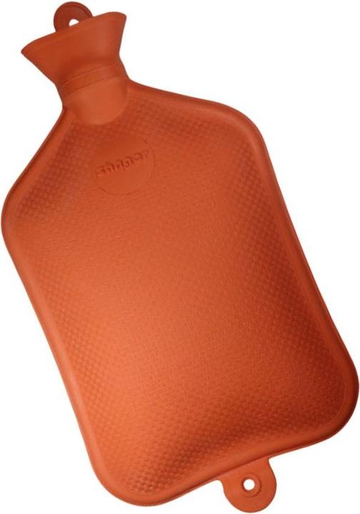 Produktbild Universal Textiles Sanger Gummi Wärmflasche Rot Orange 3L