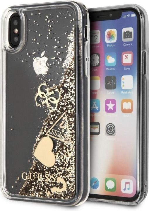Produktbild Guess Hearts Glitter Hard Case for iPhone Xr (Apple iPhone XR)