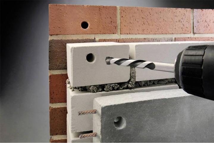 Immagine prodotto kwb Set di punte per calcestruzzo e pietra ROCKER 4 pezzi. (5 mm, 6 mm, 8 mm, 10 mm)