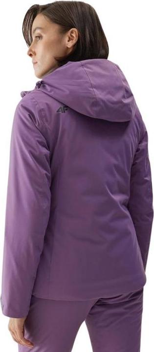 Actual product image 4F Ladies' ski jacket F122 dark purple 4FAW23TJACF122 50S (50)