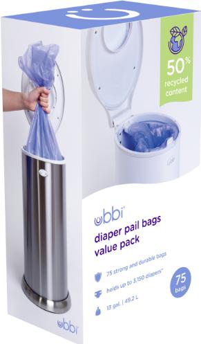 Actual product image Ubbi Bag